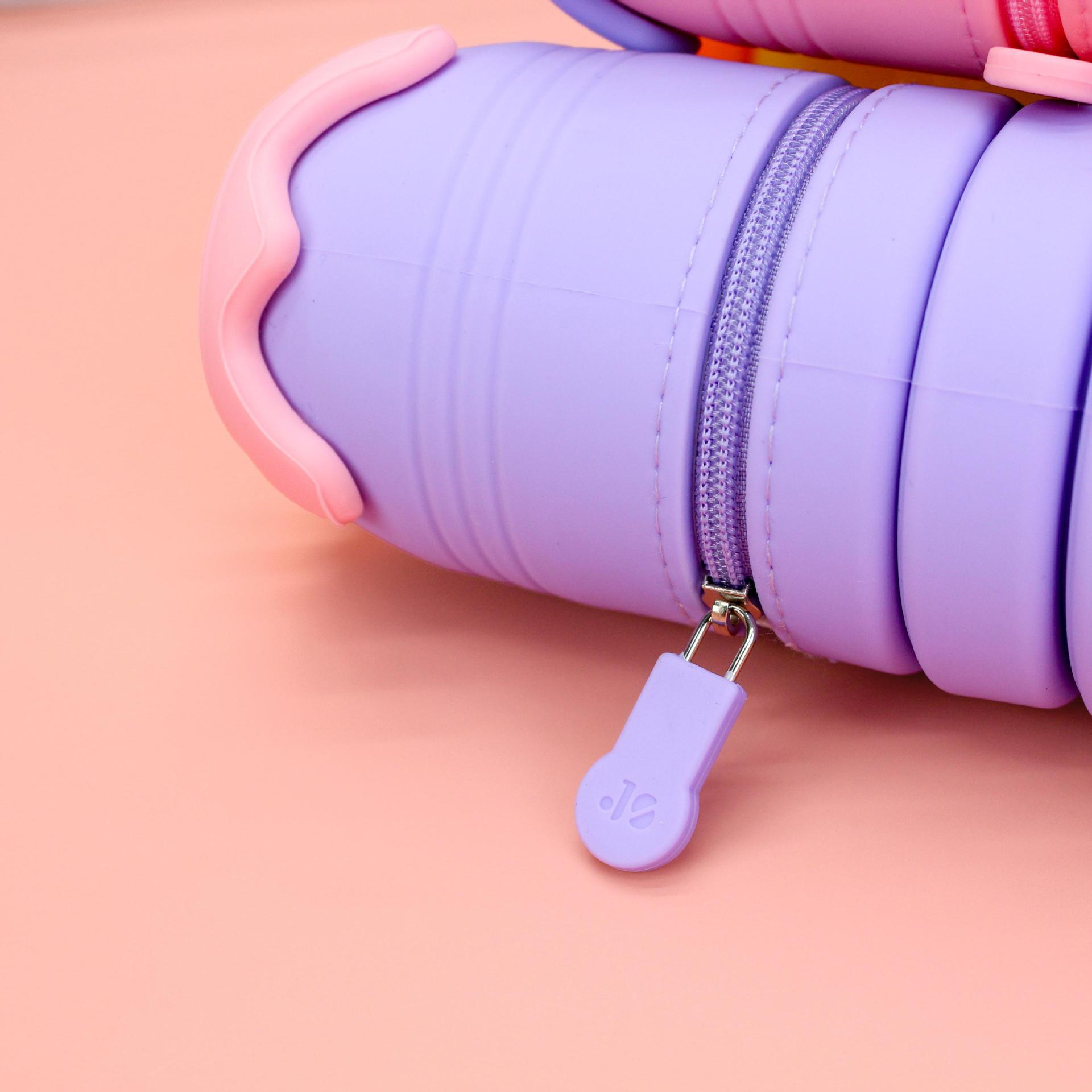 Foldable Silicone Pencil Case