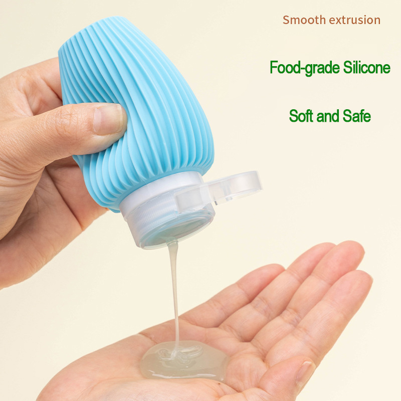 Silicone dispensing bottles