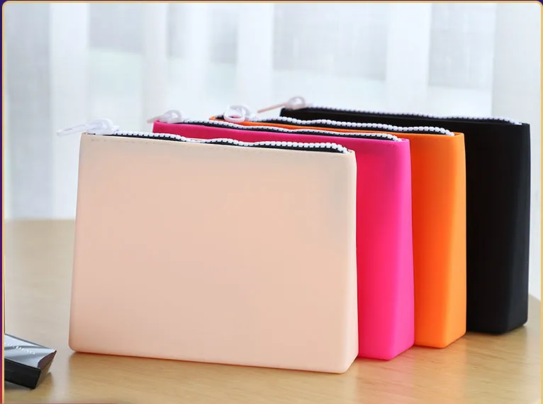 silicone make up bag