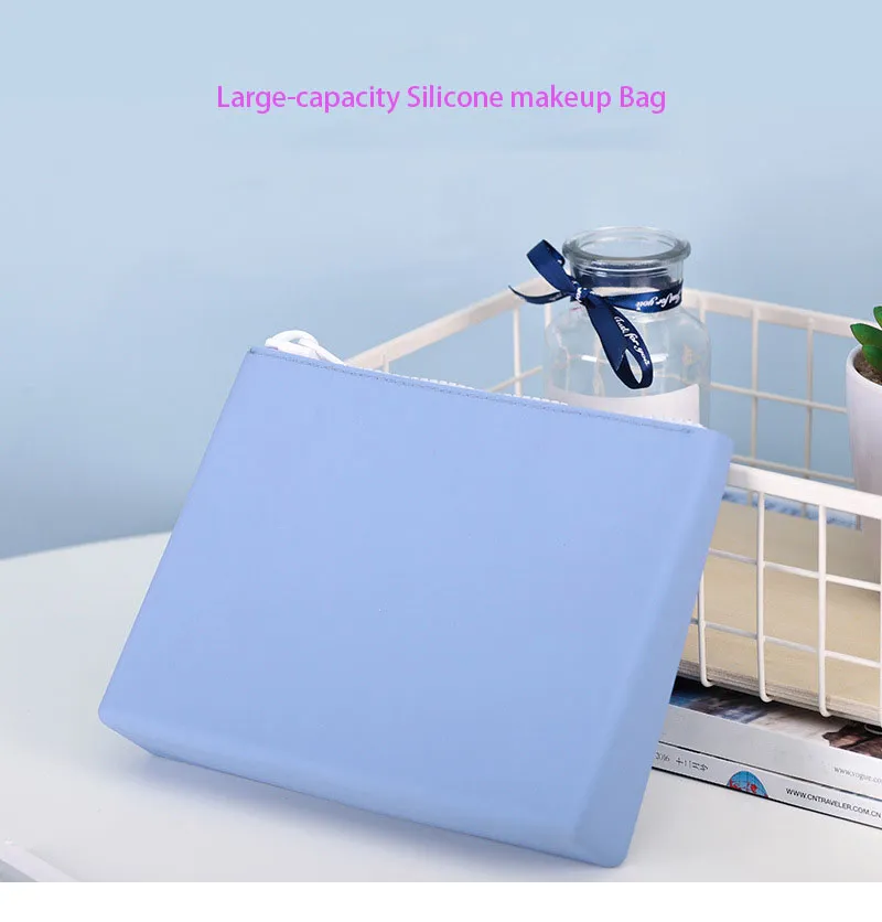 silicone make up bag