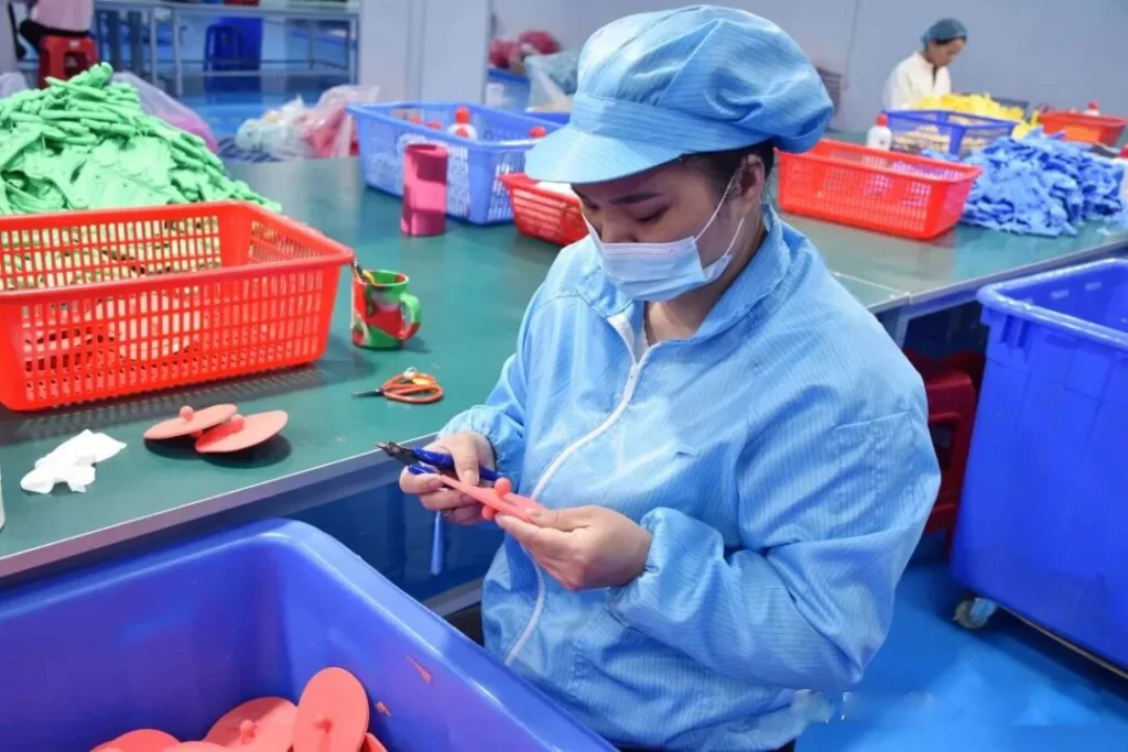 silicone products factory