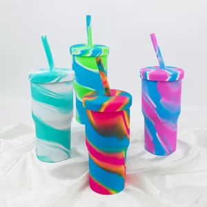 Silicone Straw Cup