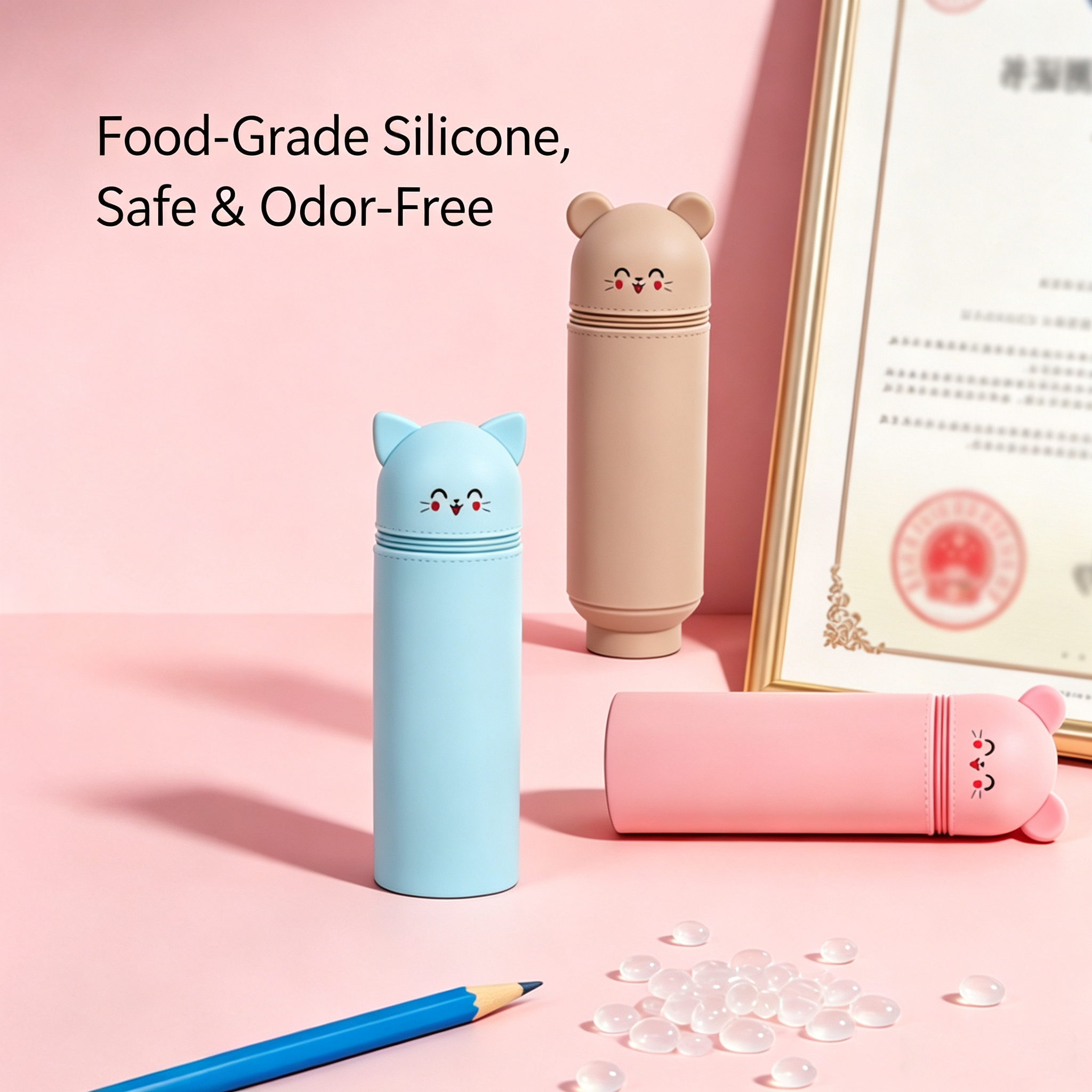 silicone pencil case
