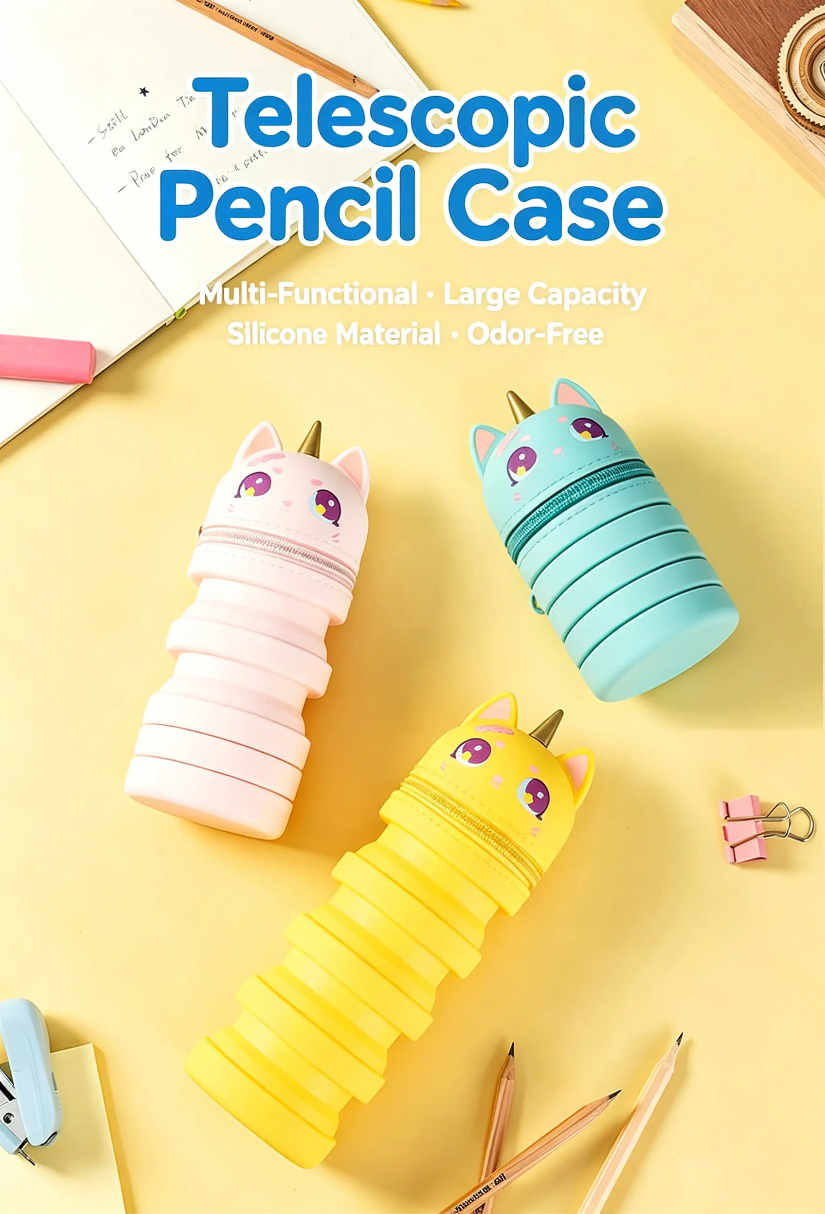 silicone pencil case