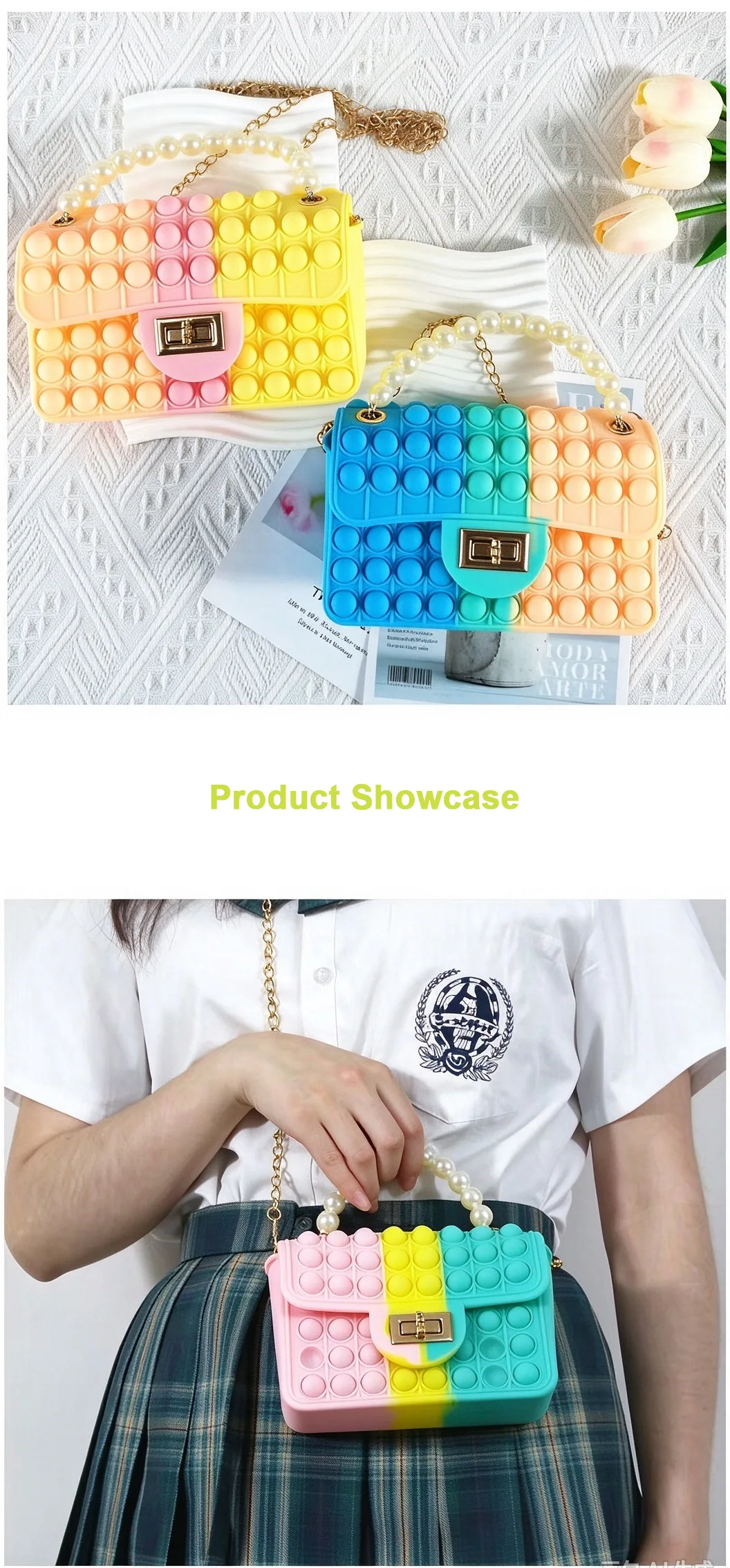 Silicone handbag